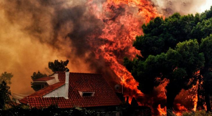 Лесные пожары беспокоят не только Турцию. В Греции