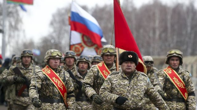 Военные стран ОДКБ начнут покидать Казахстан 13 января,